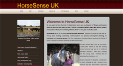 Desktop Screenshot of horsesenseuk.com