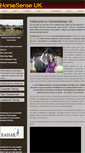 Mobile Screenshot of horsesenseuk.com